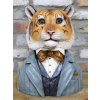 Large Tiger Bust