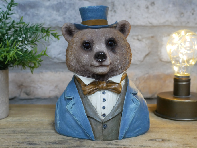 Small Bear Bust