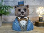 Small Bear Bust