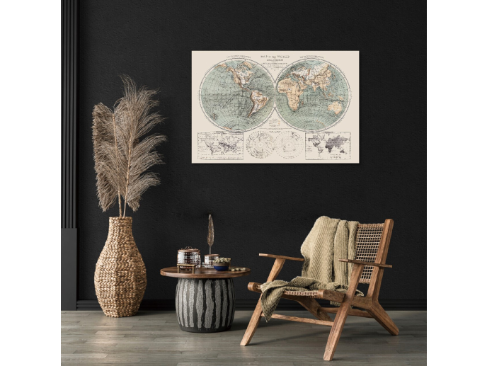 Map Wall Art
