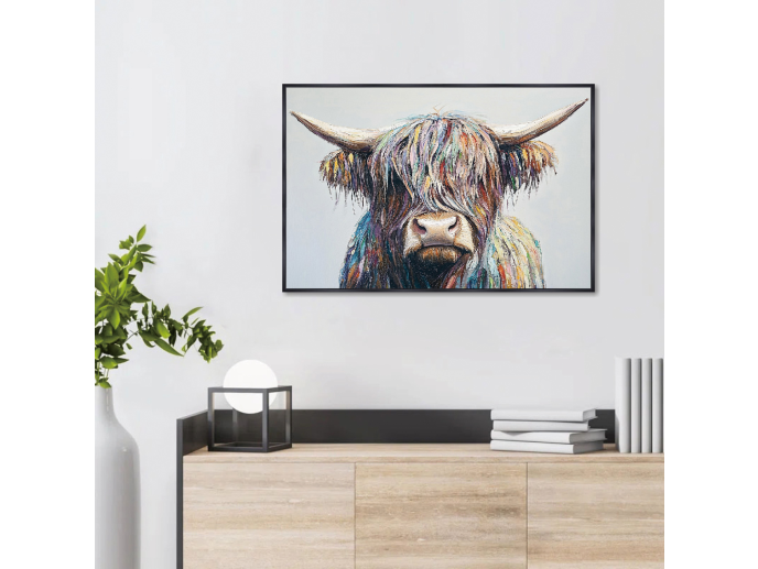 Highland Cow Wall Art