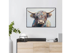Highland Cow Wall Art