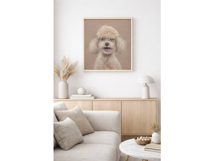 Dog With Fringe