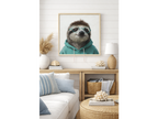 Sloth In A Hoodie