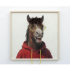 Horse In A Red Hoodie