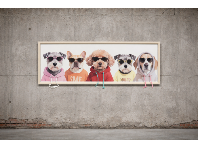 Dogs In Hoodies