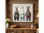 Rabbits In Dungarees