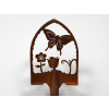 Rusty Spade Stake With Butterfly