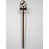 Rusty Spade Stake With Dragonfly