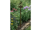 Rusty Spade Stake With Dragonfly