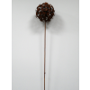 Rusty Flower Head Stake
