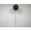 Rusty Butterfly Ball Stake