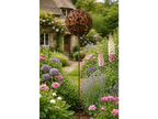 Rusty Butterfly Ball Stake