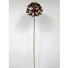 Rusty Flower Head Stake