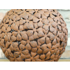 Rusty Flower Ball - Medium