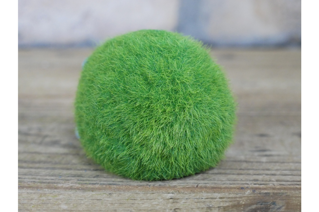 Green Flocked Hedgehog Garden Planter Novelty Moss Effect Flower Pot