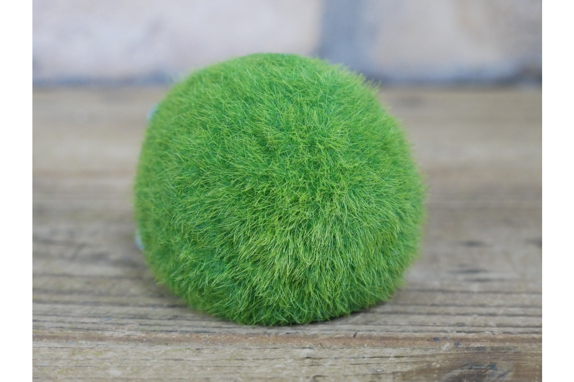 Green Flocked Hedgehog Garden Planter Novelty Moss Effect Flower Pot