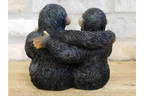 Funny Cheeky Chimpanzees Middle Finger Ornament Rude Monkey Figurine