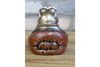 Cool Frog with Sunglasses Resin Ornament Funny Smoking Toad Figurine