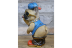 Funny French Bulldog Middle Finger Ornament Rude Frenchie Dog Figurine