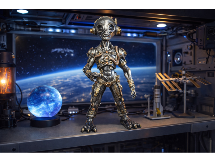 Steampunk Alien