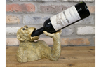 Funny Gold Monkey Wine Bottle Holder Chimp Beer Countertop Display