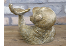 Funny Gold Monkey Wine Bottle Holder Chimp Beer Countertop Display