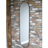 Black Oval Mirror - Large