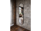 Black Oval Mirror - Large