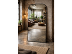 Large Curved Top Mirror