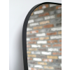 Large Curved Top Mirror