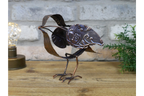 Metal Bird Sculpture - Rustic Copper Garden Ornament & Home Decor