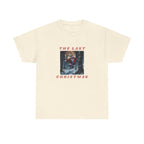 The Last Christmas Printed T-Shirt 100% Cotton Novelty Zombie Santa Xmas Tee Gift Natural