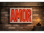 Amor - LED Sign