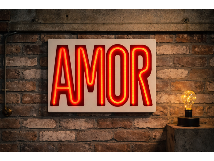 Amor - LED Sign