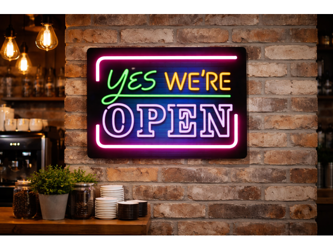Open - LED Sign