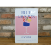 Blue Lagoon - Tin Sign