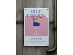 Blue Lagoon - Tin Sign