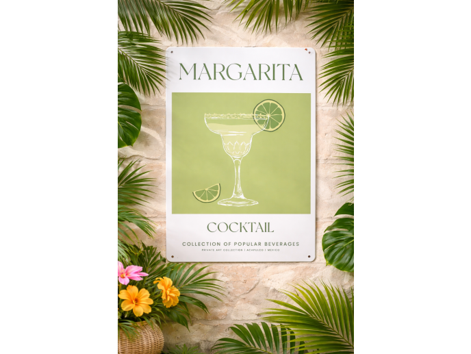 Margarita - Tin Sign