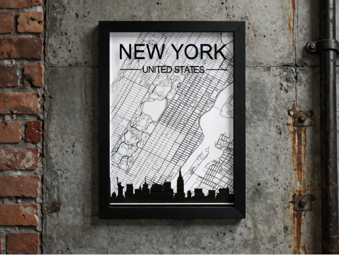 New York - Frame