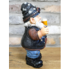 Gnome Drinking Beer