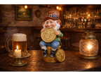 Leprechaun Sat On Gold Coins