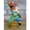 Leprechaun Sat On Gold Coins