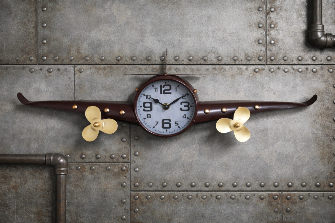 Small Aeroplane Clock