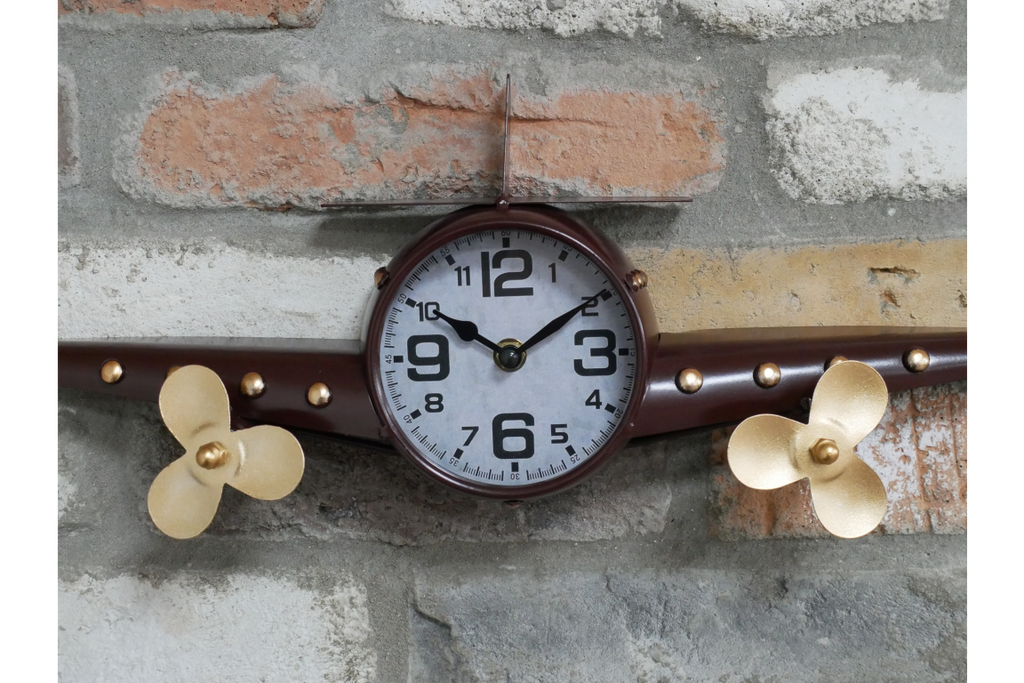 Small Aeroplane Clock