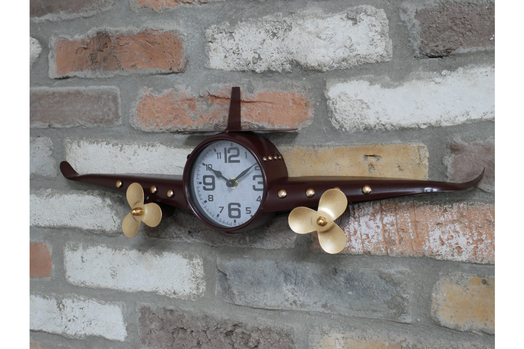 Small Aeroplane Clock