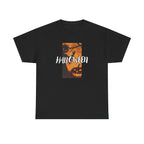 Halloween Pumpkin Monster Printed T-Shirt 100% Cotton Novelty Scary Halloween Tee