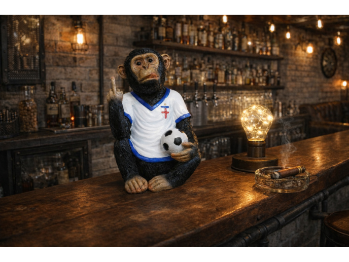 Up Yours England Monkey - Sitting
