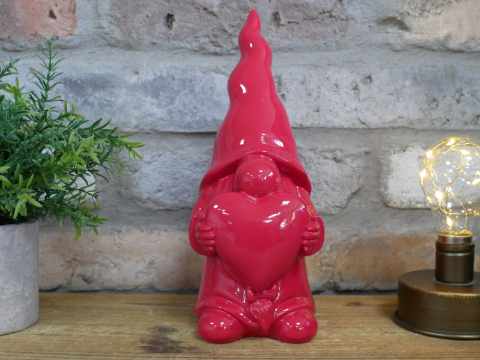 Boy Gnome With Heart - Medium