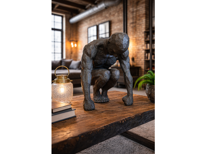 Large Kneeling Man
